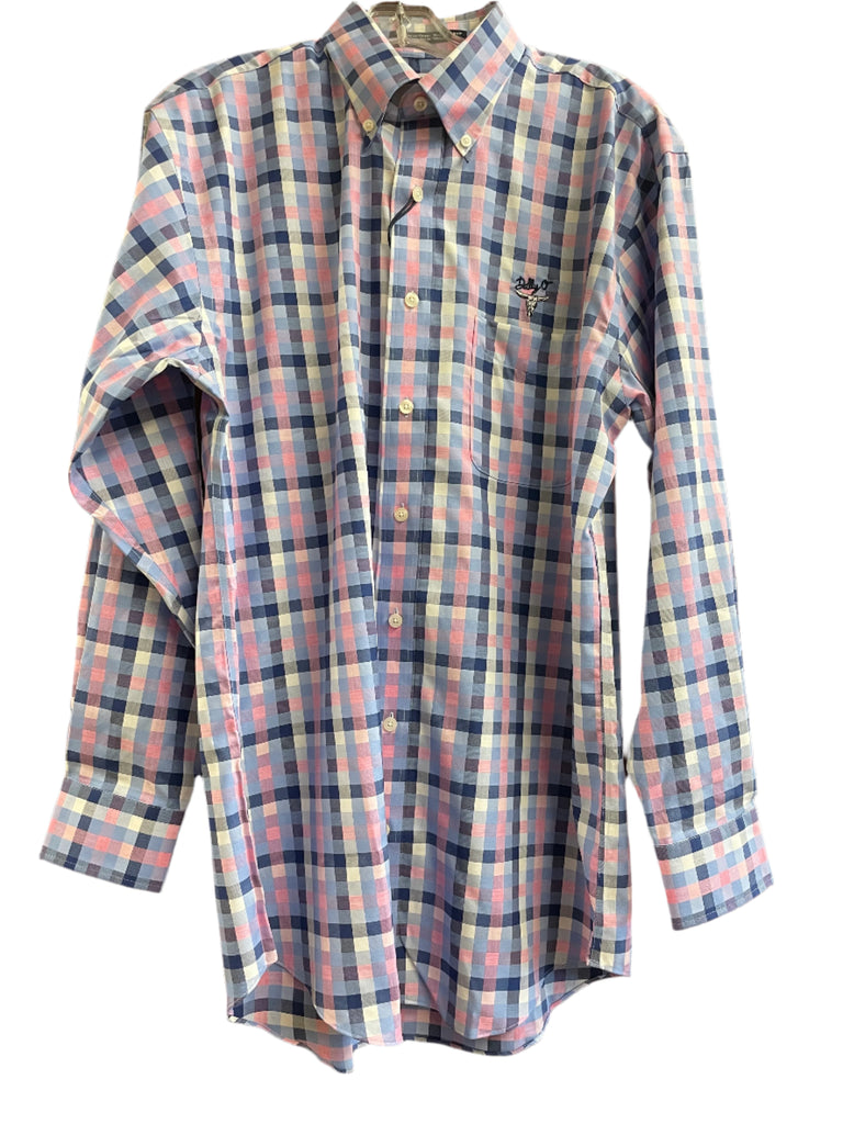 Pink, Blue & Grey Long Sleeve
