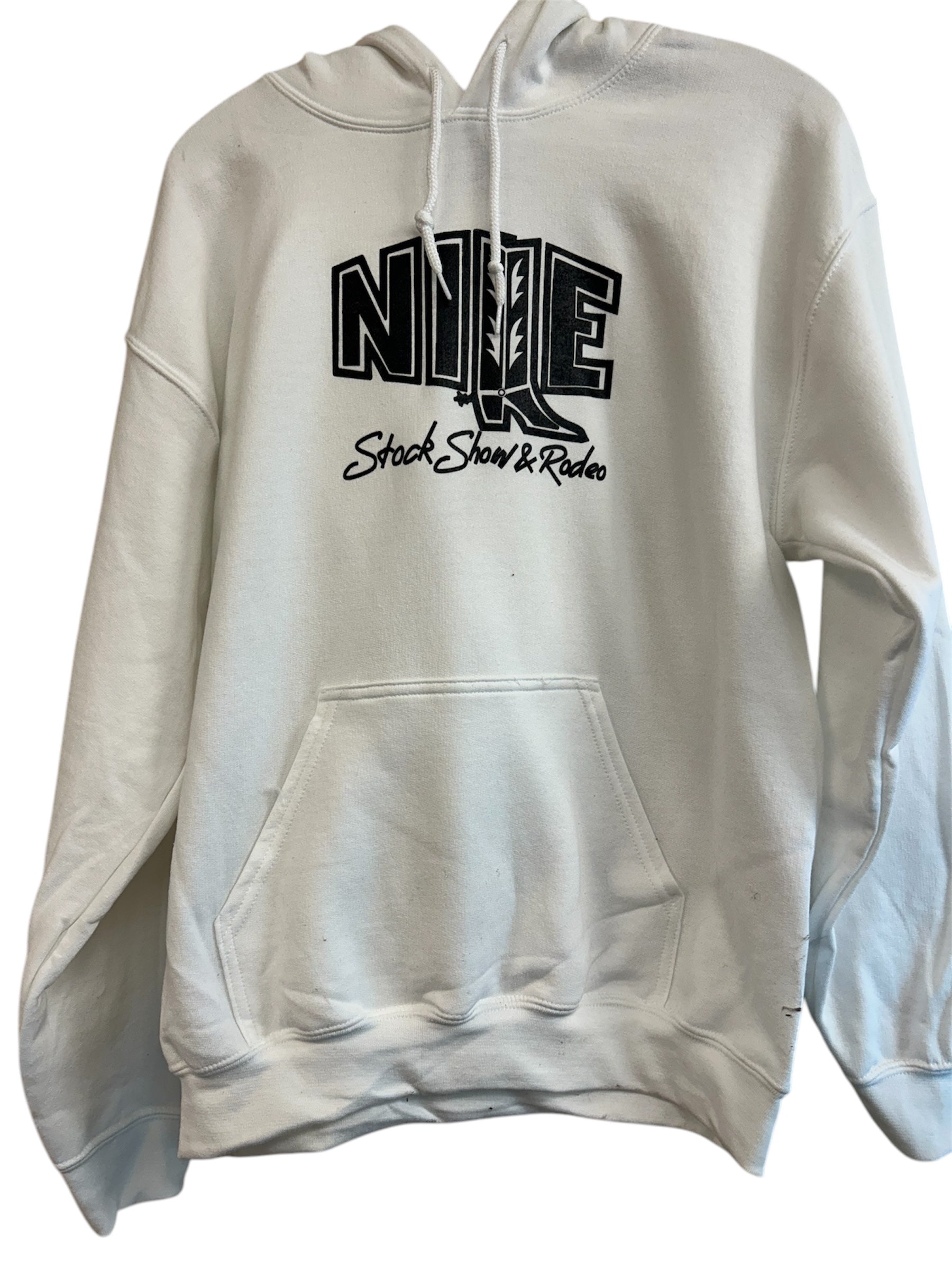 White Cotton Hoodie