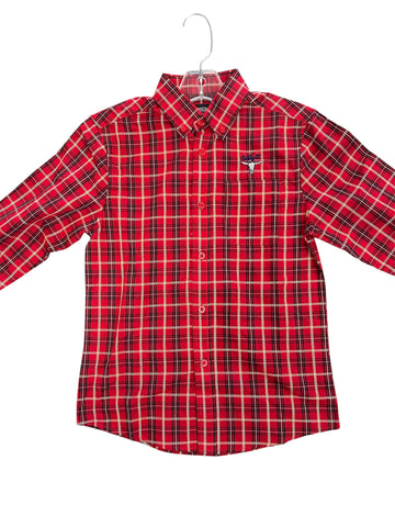 Youth Red Cowboy Shirts