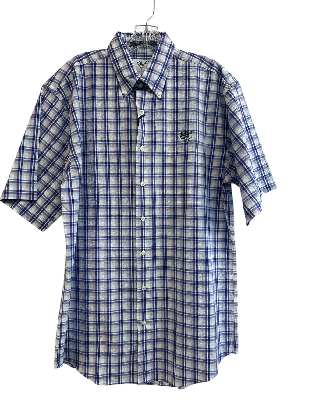 The Southern Seersucker shirt Men’s short sleeve