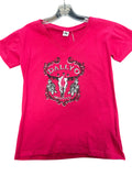 Blue and Pink women’s t-shirt