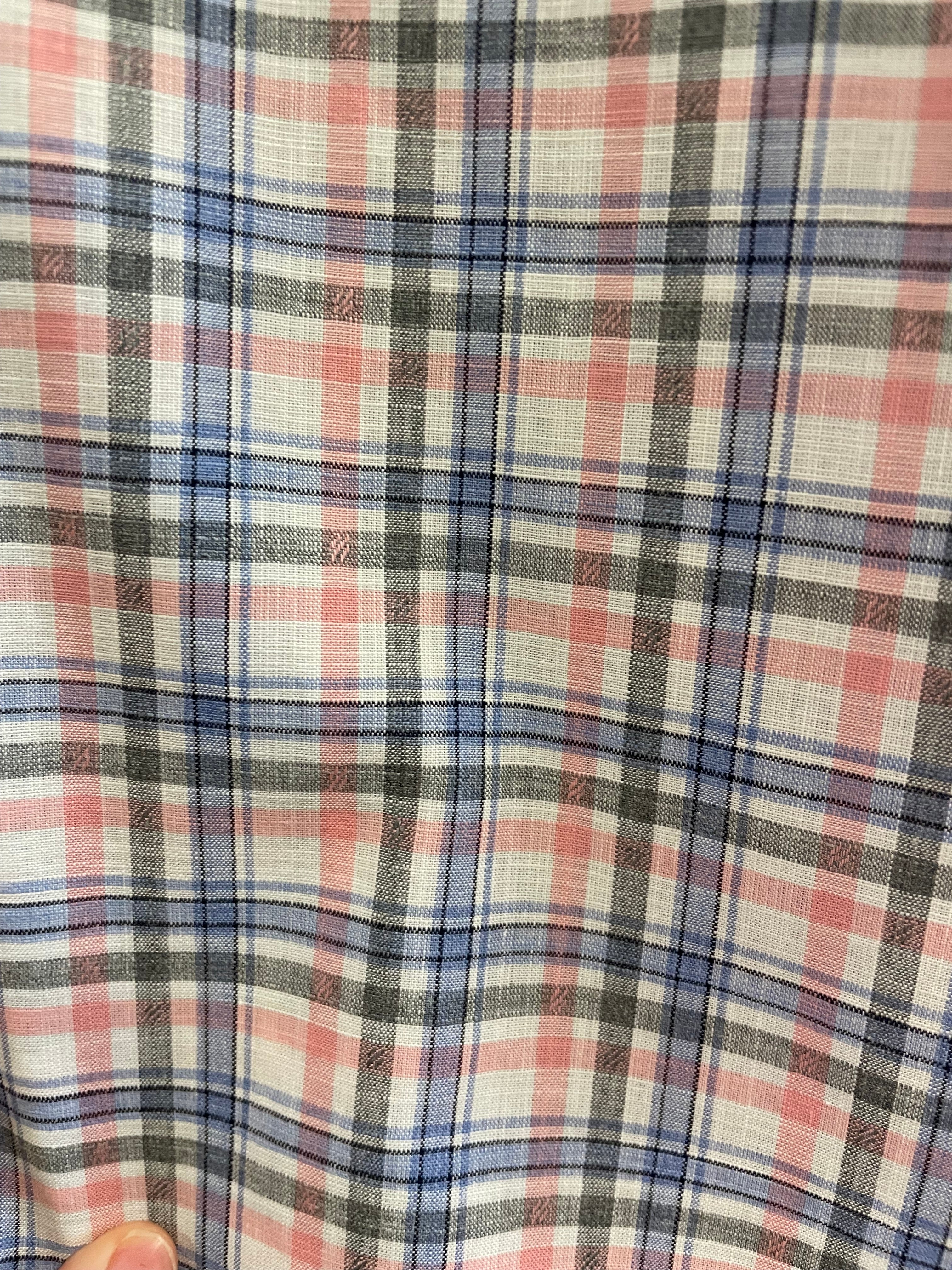 Pink, Blue & Grey Short Sleeve